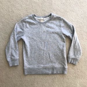 H&M boys sweatshirt size 4-6 gray crewneck